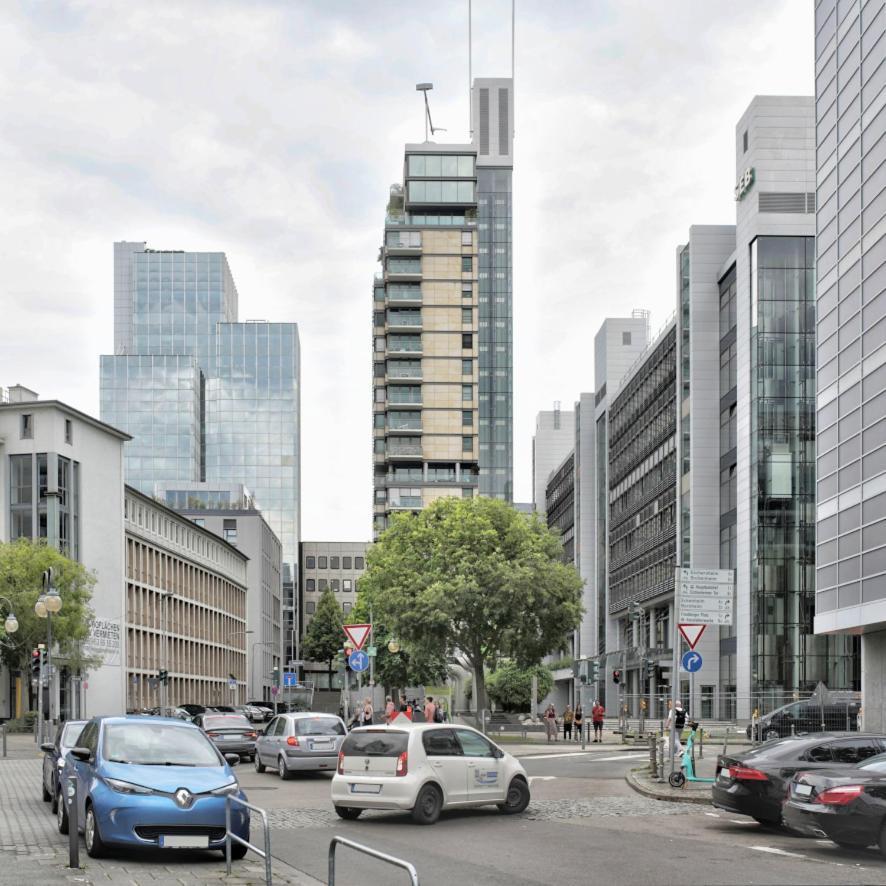 فندق Schoenes Helles Zimmer Direkt In Frankfurt City Nr 301 فرانكفورت المظهر الخارجي الصورة